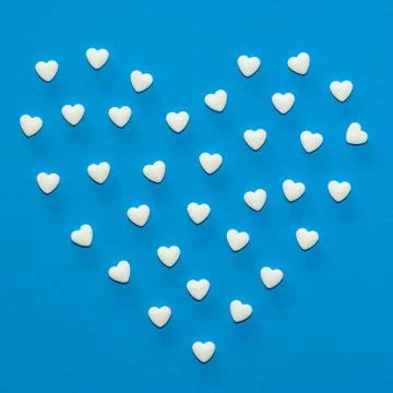 The figures of pills on the background Stock Photos