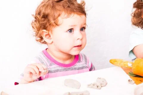 Figures from plasticine Stock Photos