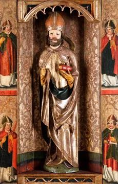 Figures of saints - bishops Stock Illustration