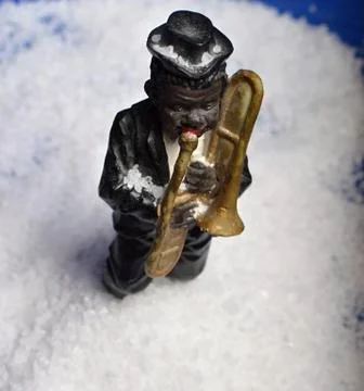Figurine in salt Stock Photos