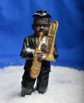 Figurine in salt Stock Photos