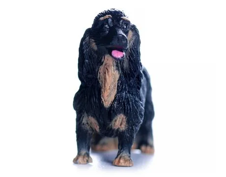 Figurine small dog Stock Photos