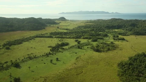 Fiji - Aerial Descent Stock Footage 104920848