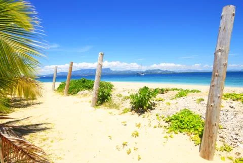 Fiji Beach Stockfoto's