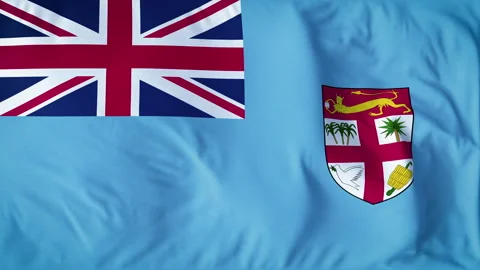 FIJI COUNTRY FLAG Stock Footage 282367500