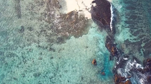 Fiji Drone Beach Video 動画素材 104180232