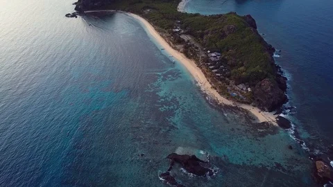 Fiji Drone Beach Video 動画素材 104180245