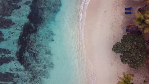 Fiji Drone Beach Video 動画素材 104180487