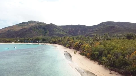 Fiji Drone Beach Video 動画素材 104199066