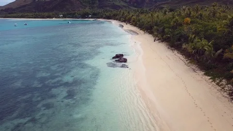 Fiji Drone Beach Video 動画素材 104199076