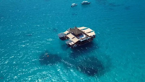 Fiji Drone Beach Video 動画素材 104199083