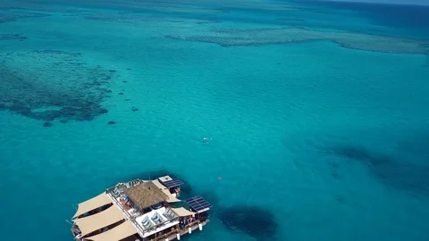 Fiji Drone Beach Video 動画素材 104245128