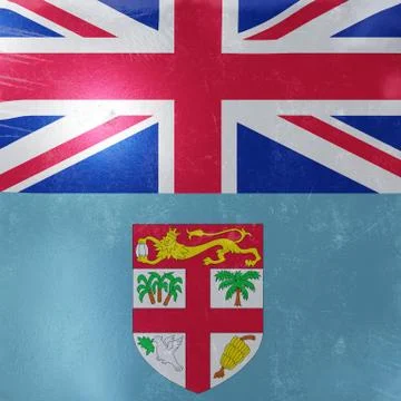 Fiji flag icon Stock Illustration