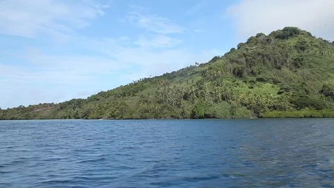 Fiji - Island Passing Vídeo Stock 104921851