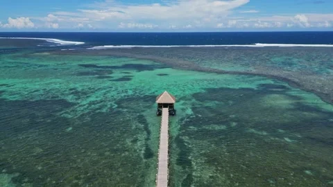 Fiji Jetty Reef 스톡 동영상 266738246