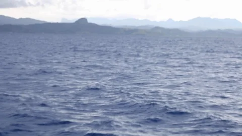 Fiji - Ocean Blue Stock Footage 104921129