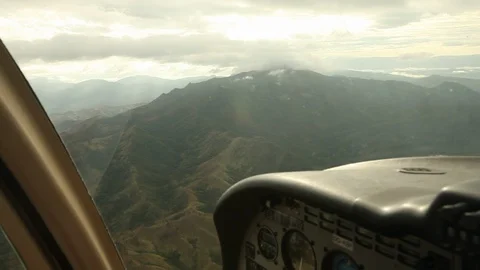 Fiji - Plane Soaring Stock Footage 104920757