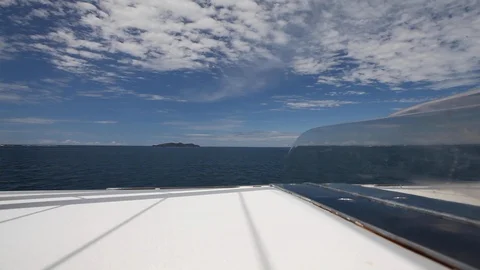 Fiji - Sailing View Vídeo Stock 104921023