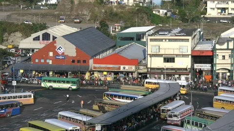 Fiji street Suva with shops and people Video stock 123133053