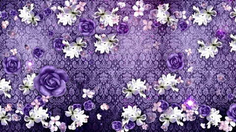 Fil FLOWER blesk Video stock 110237448