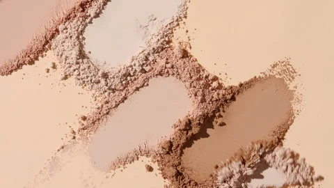 Filament cutting through beige to brown powder Stock Footage 342564792