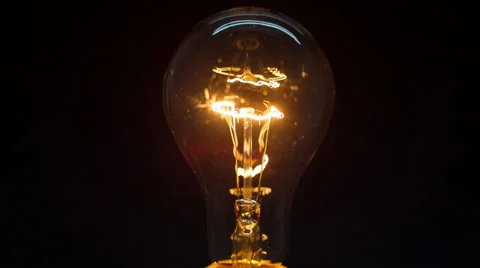 Filament lighting bulb Stockbeeldmateriaal 32360250
