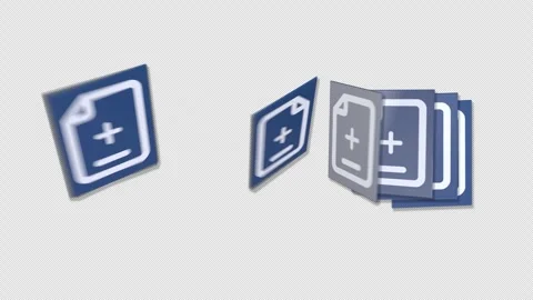 File and document transfer process 1 Stock Footage 308054716