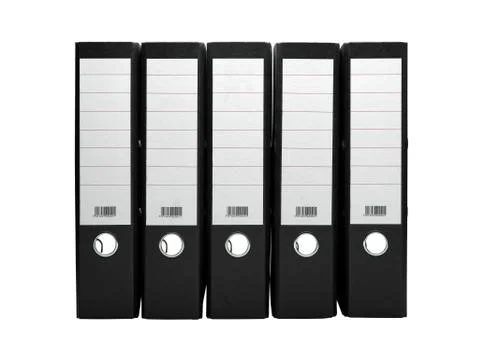 File archive (clipping path) Stock Photos