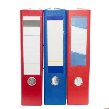 File archive on white background 写真素材