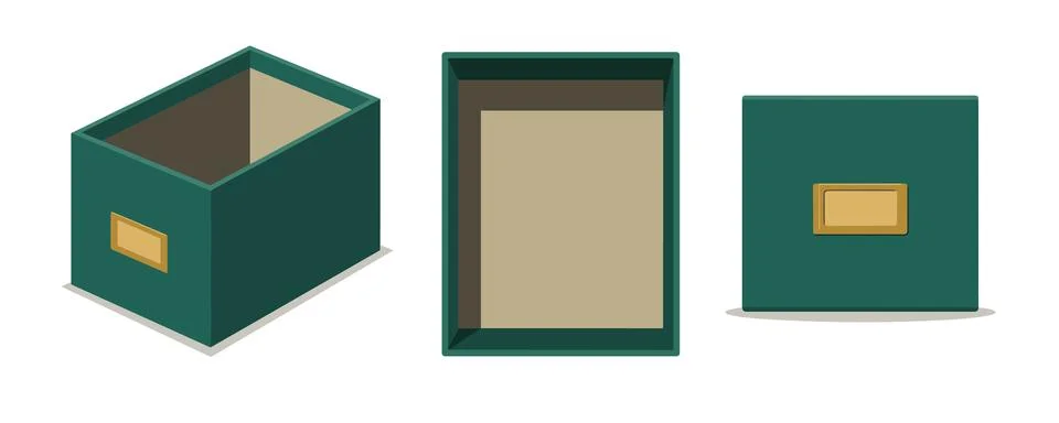 File Box 스톡 일러스트