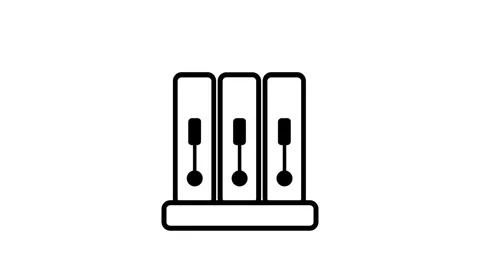 File Cabinet Archive Icon Stock Footage 340305764