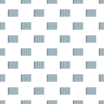 File cabinet drawer boxes seamless pattern イラスト素材