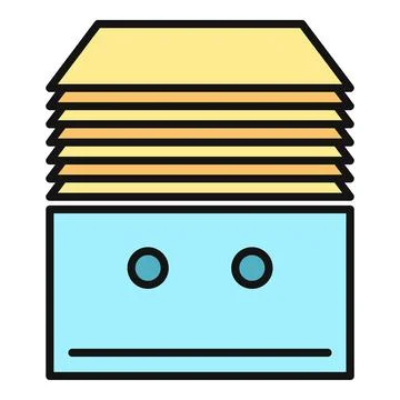 File cabinet full of documents storing important business data 스톡 일러스트