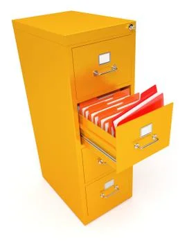 File cabinet Stock Illustration