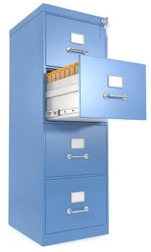 File Cabinet. Stock Illustration