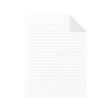 File computer document icon isolated on white background Stock Illustration