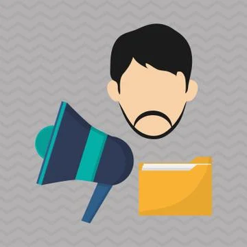File design. Online concept. Isolated illustration, editable vector Stock Illustration