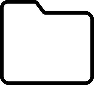 File directory folder for document storage organization Stock Illustration
