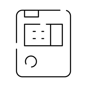 File document icon concept for data and business 스톡 일러스트