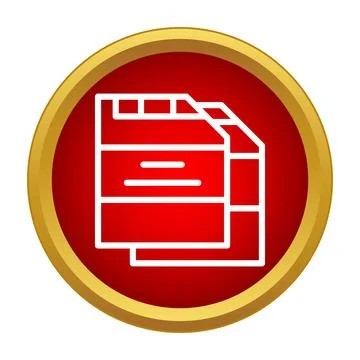 File documents storing icon vector illustration concept 스톡 일러스트