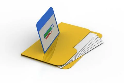 File downloading Free Stock Illustration