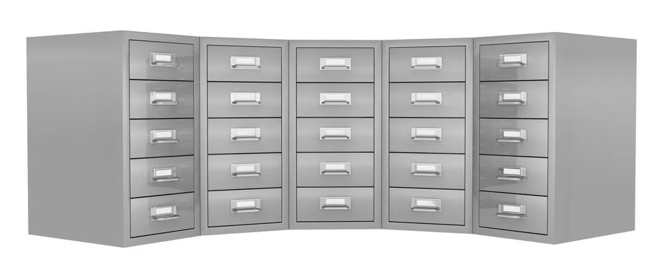 File drawer Illustrazione stock