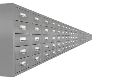 File drawer Stock Illustration