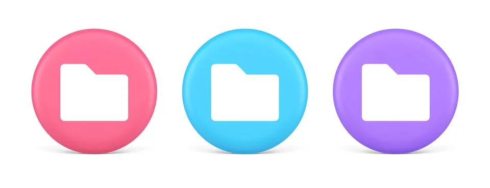 File folder archive directory button cyberspace digital document storage orga 스톡 일러스트