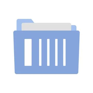 File folder flat icon イラスト素材