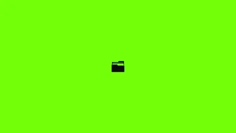 File folder icon animation Stock Footage 158367687
