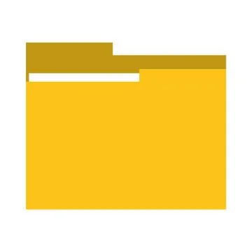 File folder icon Illustrazione stock