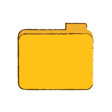 File folder icon image 库存插图