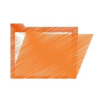 File folder icon image 库存插图