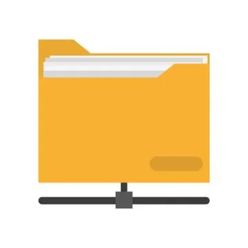 File folder icon image イラスト素材